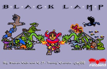 Pantallazo de Black Lamp para Amiga