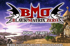 Pantallazo de Black Matrix Zero (Japonés) para Game Boy Advance