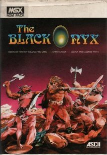 Caratula de Black Onyx, The para MSX