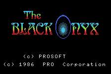 Pantallazo de Black Onyx, The para MSX