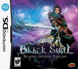 Caratula de Black Sigil: Blade of the Exiled para Nintendo DS
