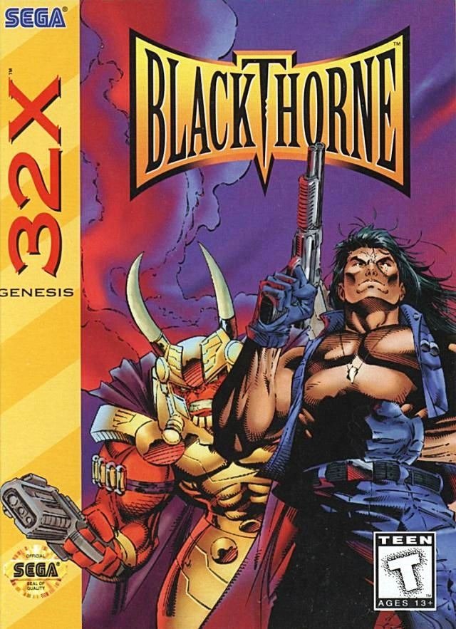 Caratula de BlackThorne para Sega 32x