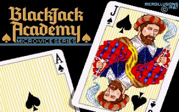 Pantallazo de Blackjack Academy para Amiga