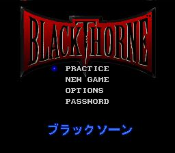 Pantallazo de Blackthorne (Japonés) para Super Nintendo