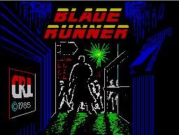 Pantallazo de Blade Runner para Spectrum