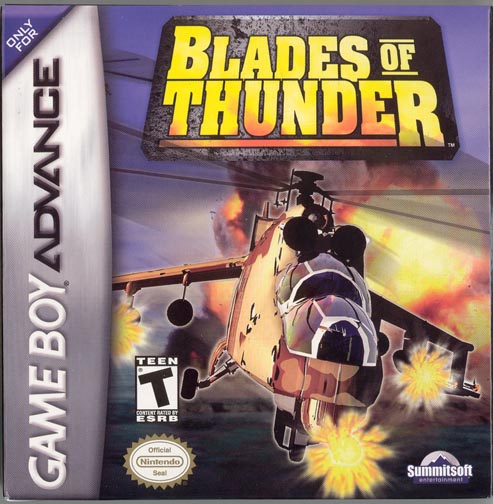 Caratula de Blades of Thunder para Game Boy Advance