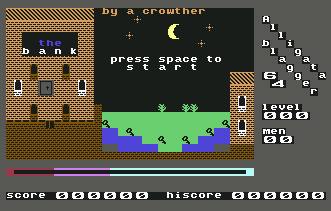 Pantallazo de Blagger para Commodore 64