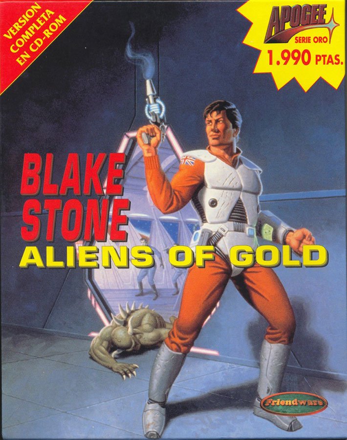 Caratula de Blake Stone: Aliens of Gold para PC