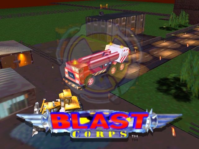 Pantallazo de Blast Corps para Nintendo 64