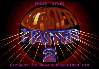 Pantallazo de Blaster Master 2 para Sega Megadrive