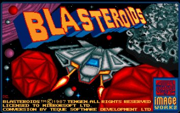 Pantallazo de Blasteroids para Amiga
