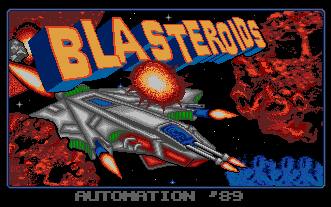 Pantallazo de Blasteroids para Atari ST