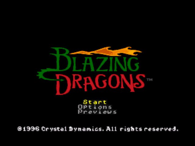 Pantallazo de Blazing Dragons para PlayStation