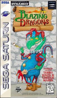 Caratula de Blazing Dragons para Sega Saturn
