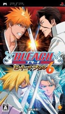Caratula de Bleach Heat The Soul 6 para PSP