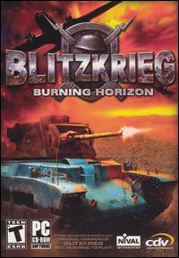 Caratula de Blitzkrieg: Burning Horizon para PC