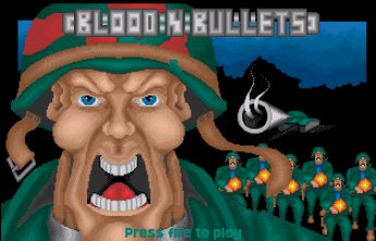 Pantallazo de Blood 'n Bullets para Amiga