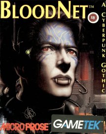 Caratula de BloodNet: A Cyberpunk Gothic para Amiga
