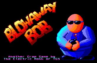 Pantallazo de Blowaway Bob para Amstrad CPC