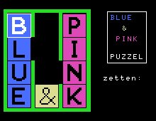 Pantallazo de Blue & Pink para MSX