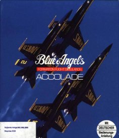 Caratula de Blue Angels: Formation Flight Simulation para Amiga