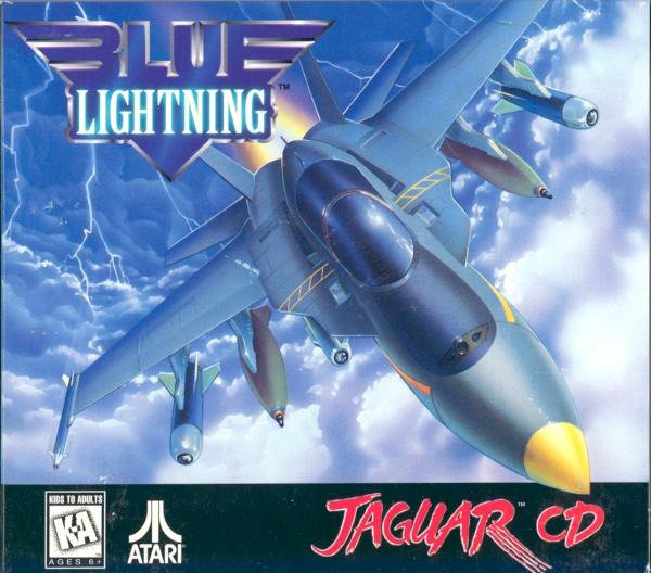 Caratula de Blue Lightning para Atari Jaguar
