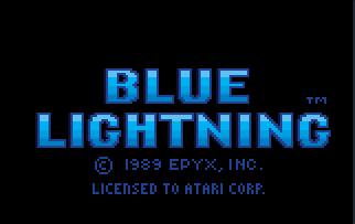 Pantallazo de Blue Lightning para Atari Lynx
