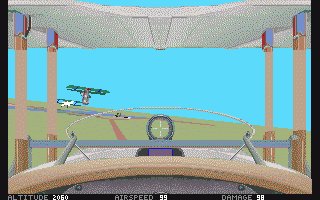 Pantallazo de Blue Max: Aces Of The Great War para Amiga