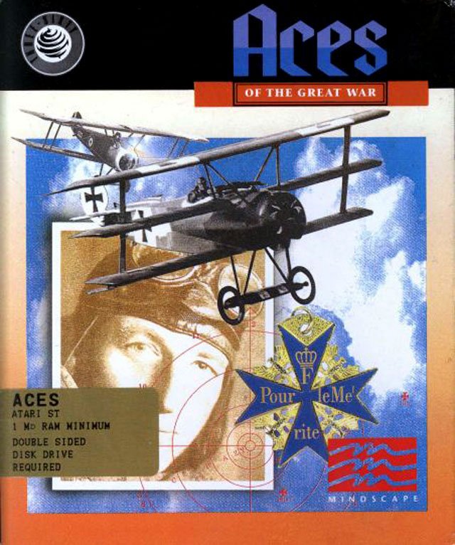 Caratula de Blue Max: Aces of the Great War para Atari ST