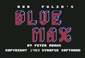 Pantallazo de Blue Max para Commodore 64