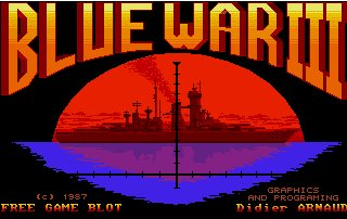 Pantallazo de Blue War III para Atari ST