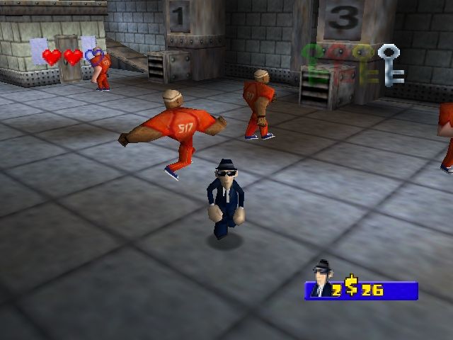 Pantallazo de Blues Brothers 2000 para Nintendo 64