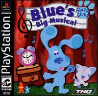 Caratula de Blue's Clues: Blue's Big Musical para PlayStation