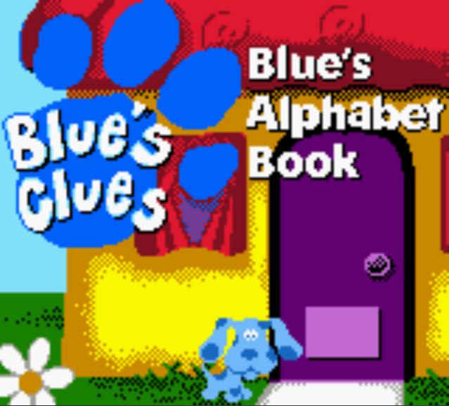 Pantallazo de Blue's Clues - Blue's Alphabet Book para Game Boy Color