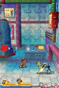 Pantallazo de Bob Esponja: El Ataque De Los Juguetes Robóticos para Nintendo DS