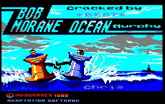 Pantallazo de Bob Morane: Ocean para Amstrad CPC