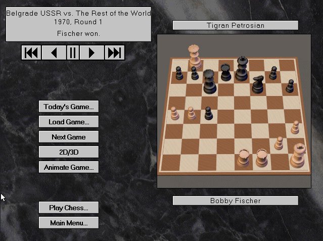 Pantallazo de Bobby Fischer Teaches Chess para PC