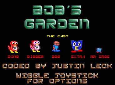 Pantallazo de Bob's Garden para Amiga