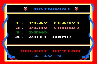 Pantallazo de Boinggg! para Amstrad CPC