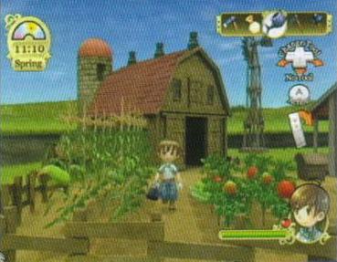 Pantallazo de Bokujou Monogatari: Yasuragi no Ki (Japonés) para Wii