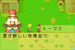 Pantallazo de Bokujou Monogatari - Mineral Town no Nakamatachi For Girls (Japonés) para Game Boy Advance