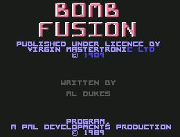 Pantallazo de Bomb Fusion para Commodore 64