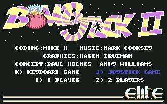 Pantallazo de Bomb Jack II para Commodore 64