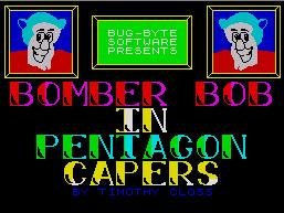 Pantallazo de Bomber Bob in Pentagon Capers para Spectrum