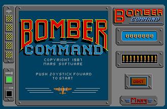 Pantallazo de Bomber Command para Atari ST