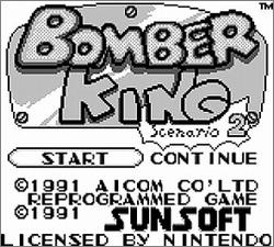 Pantallazo de Bomber King Scenario 2 para Game Boy