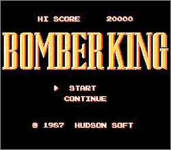 Pantallazo de Bomber King para Nintendo (NES)