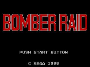 Pantallazo de Bomber Raid para Sega Master System