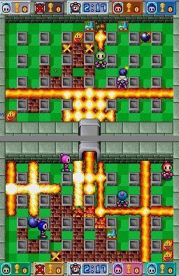 Pantallazo de Bomberman DS (Japonés) para Nintendo DS