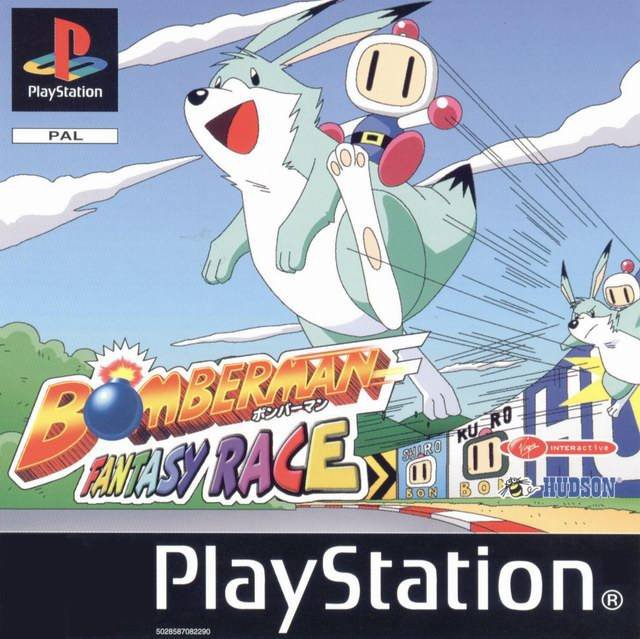 Caratula de Bomberman Fantasy Race para PlayStation